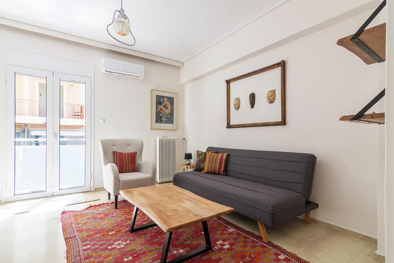 A Modern 2-Bedroom Apartment Near Areios Pagos Atenas Exterior foto