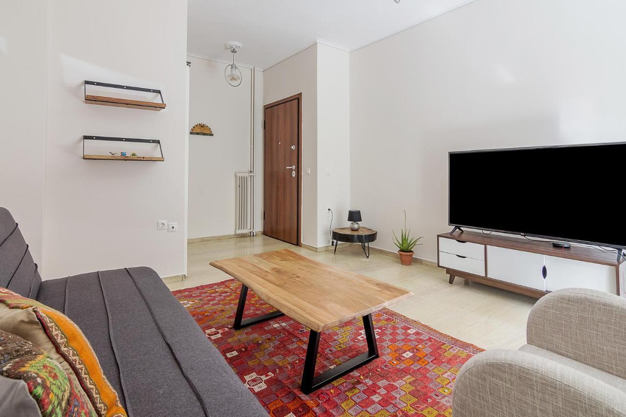 A Modern 2-Bedroom Apartment Near Areios Pagos Atenas Exterior foto